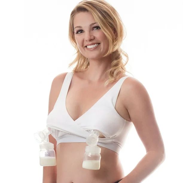 Rumina'S Pump&Nurse Classic All-In-One Nursing Bra For Maternity, Nursing With Built In Hands-Fre... | Walmart (US)