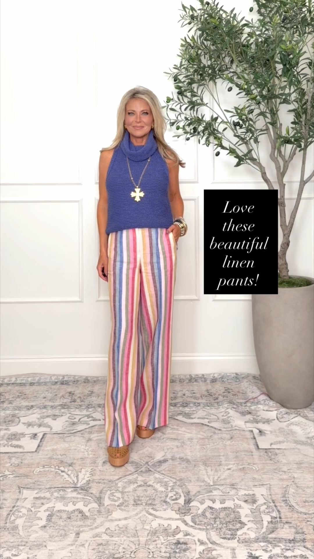 I a wearing a 0 Petite in the pants. 
@Boden (US) 