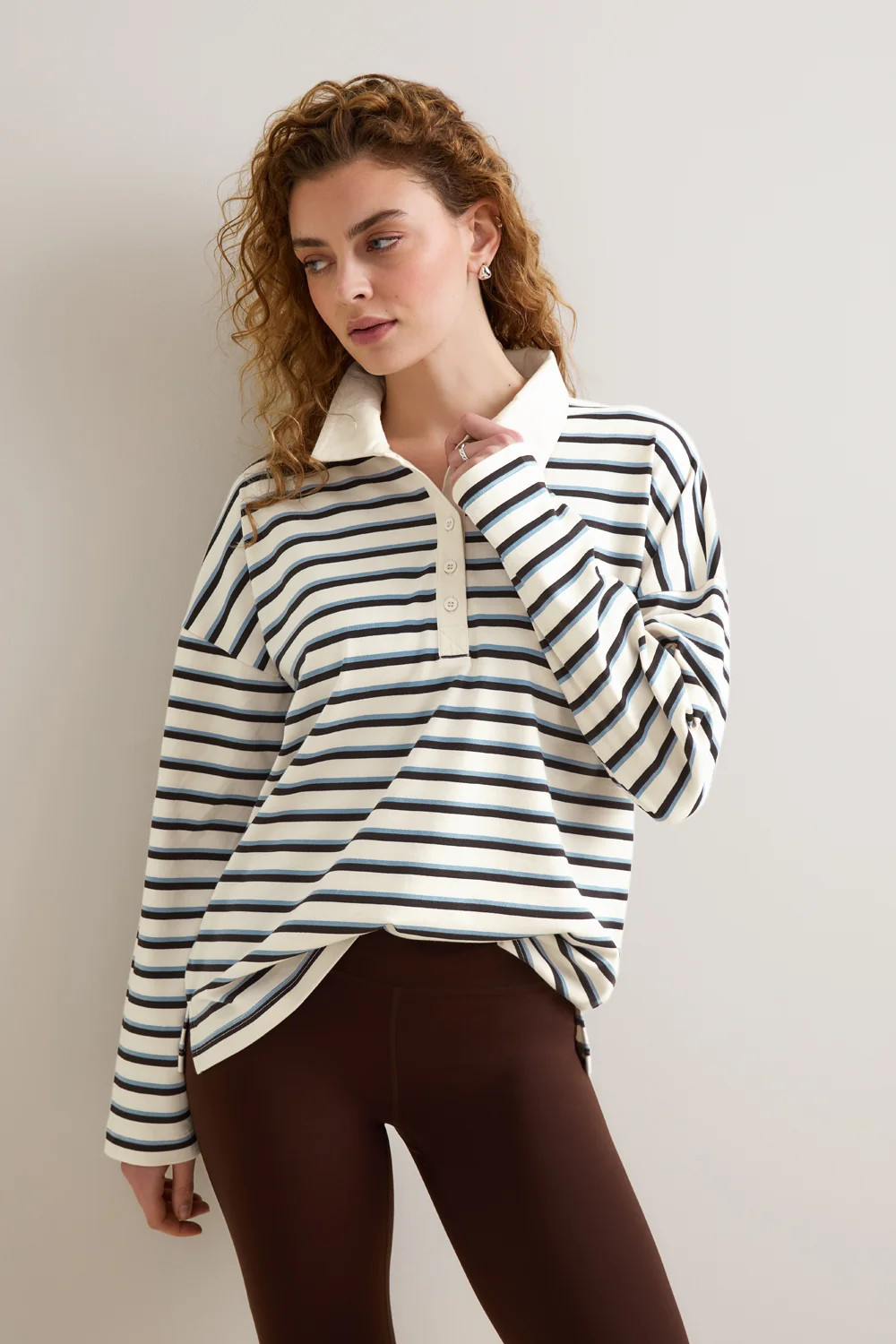 Rugby Polo Shirt - Striped | TALA (UK)