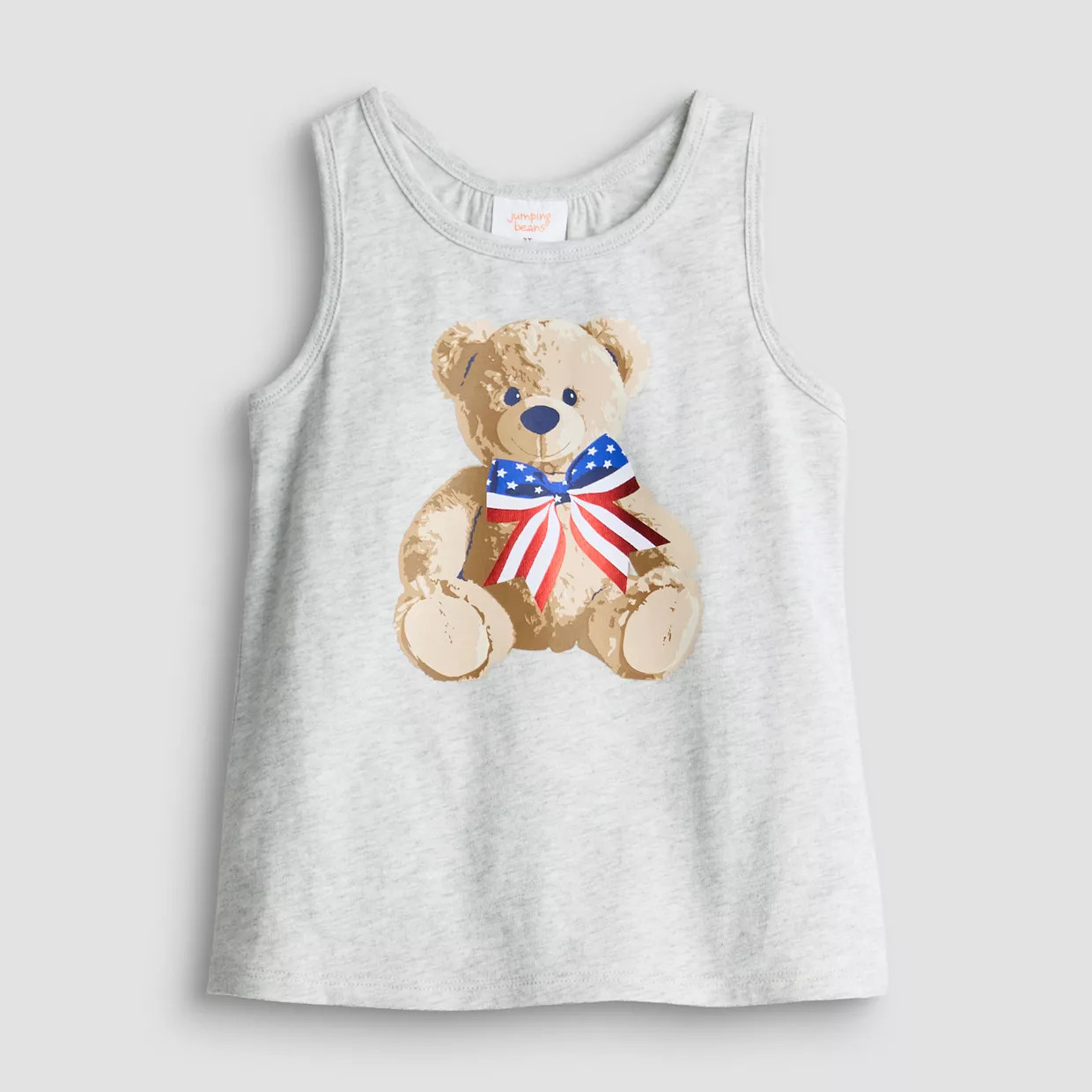 Baby & Toddler Girl Jumping Beans® Americana Graphic Racerback Tank Top | Kohl's