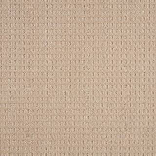 Canter  - Gypsy Moth - Beige 38 oz. Triexta Pattern Installed Carpet | The Home Depot