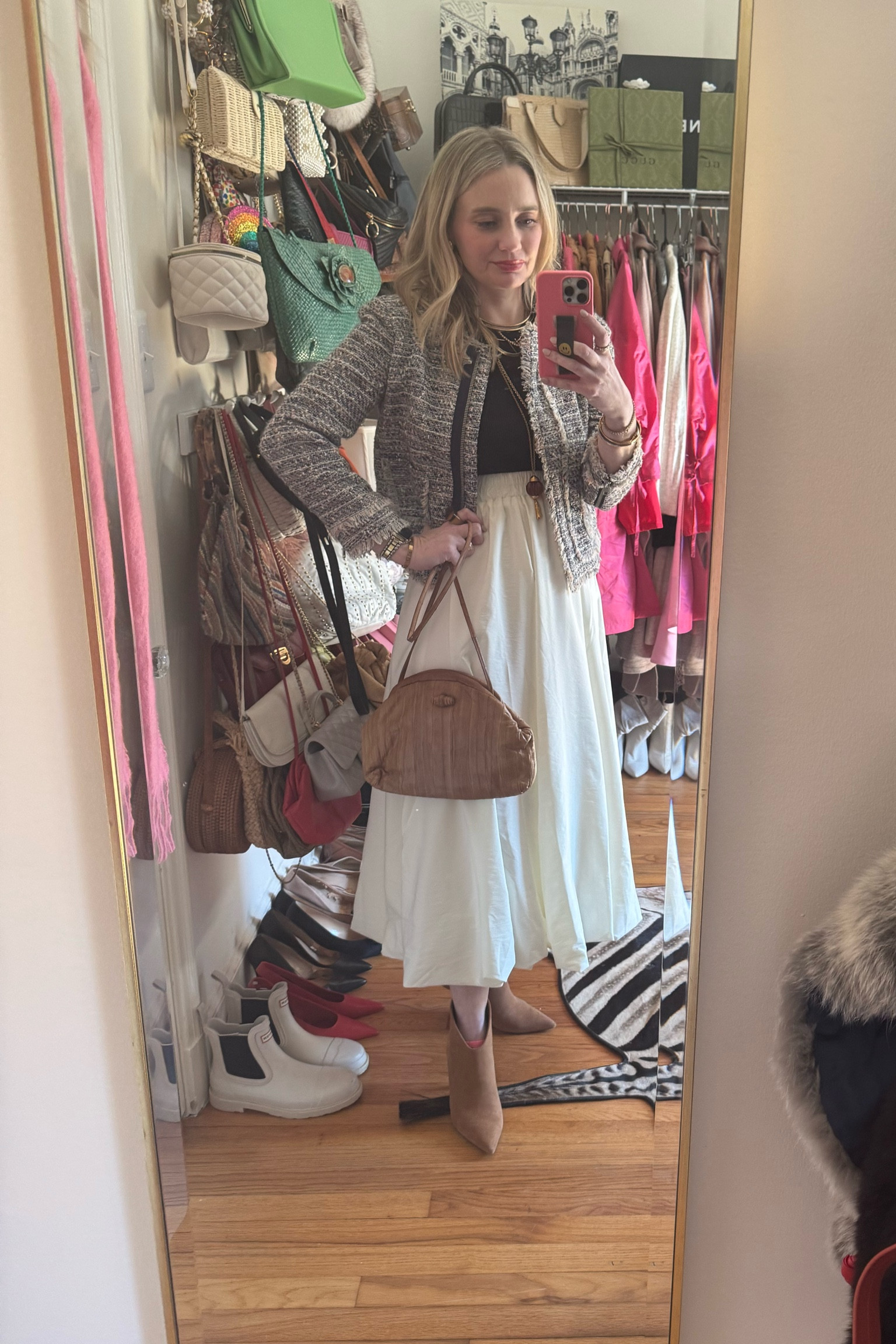 Finally got a full length mirror 🪞 in the Cloffice 👍 this Temu skirt turned out better than expected! Linked some similar ones on LTK 

#LTKFindsUnder50 #LTKStyleTip #LTKFindsUnder100