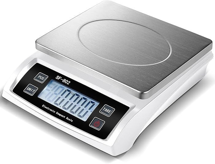Large Digital Kitchen Scale 66LB 30kg Commercial Food Scale Stainless Bread Scale with LCD Display

#LTKGiftGuide #LTKCyberWeek #LTKSaleAlert