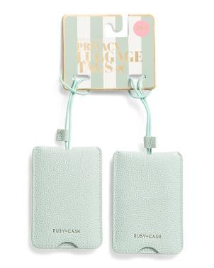 2pk Luggage Tags | TJ Maxx
