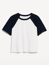 EveryWear Raglan Crop T-Shirt | Old Navy | Old Navy (US)