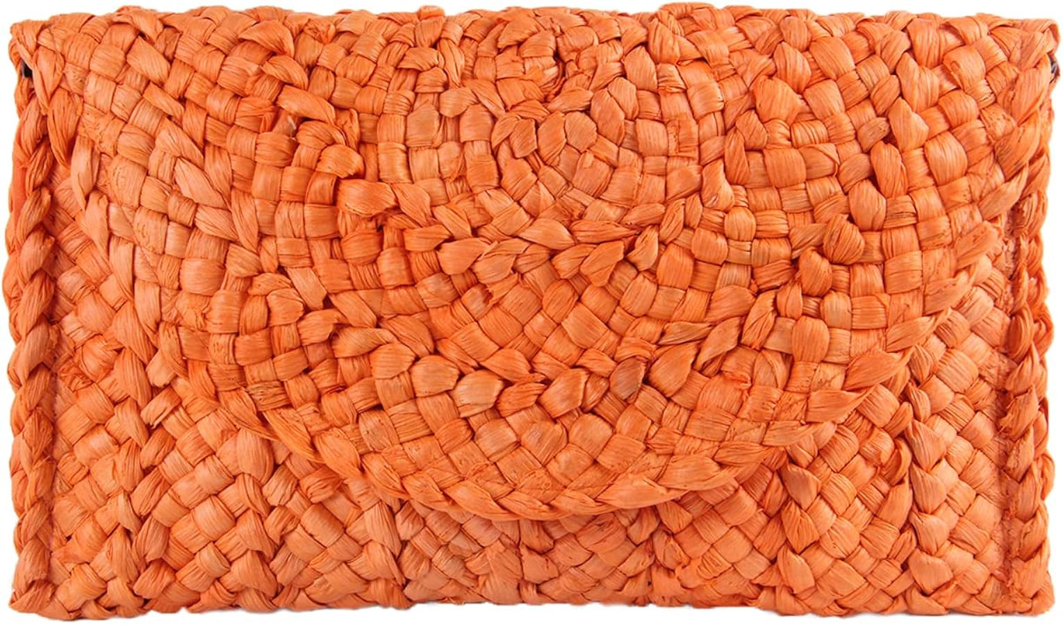 Women Straw Clutch Purse Handbag Straw Shoulder Bag Summer Beach Bag Woven Bag Envelope Purse Wal... | Amazon (US)