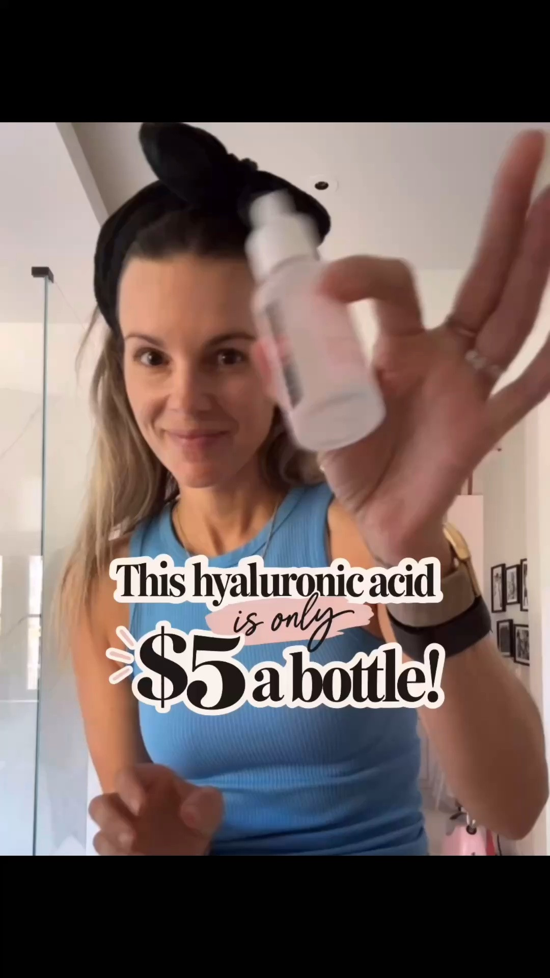 Don’t waste your money on expensive I learn a acid. It’s all the same! This one is great, leave my skin feeling super hydrated, and is five dollars a bottle. ￼