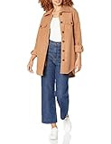 [BLANKNYC] Womens Fleece Shacket, Tan, Medium US (07SF6401QQ) | Amazon (US)