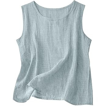 Linen Shirts for Women Linen Tank Tops for Women Linen Tops for Women Clothes for Women Summer | Amazon (US)