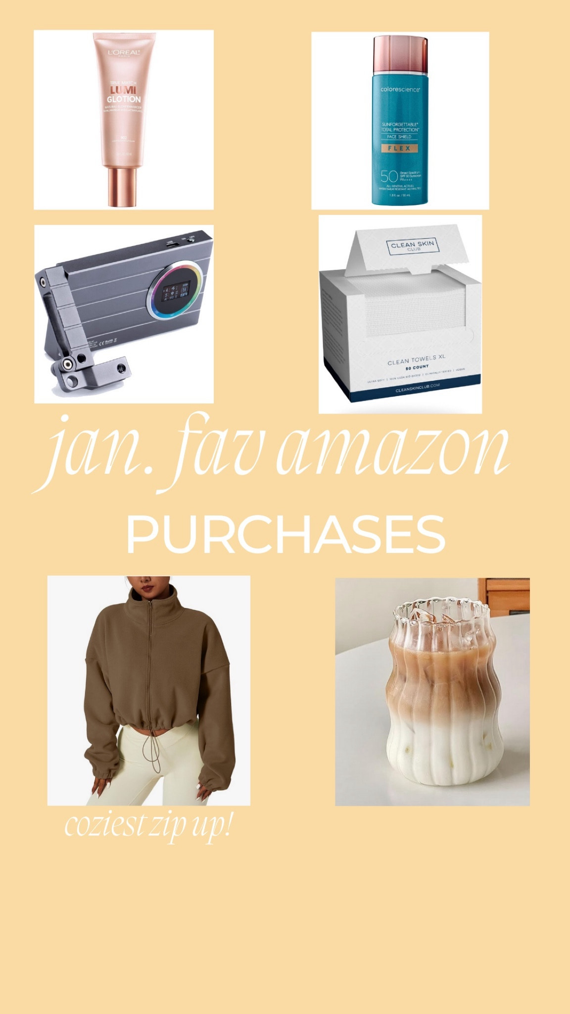 favorite January purchases 🙌🏼 

#LTKGiftGuide #LTKMostLoved #LTKfindsunder100