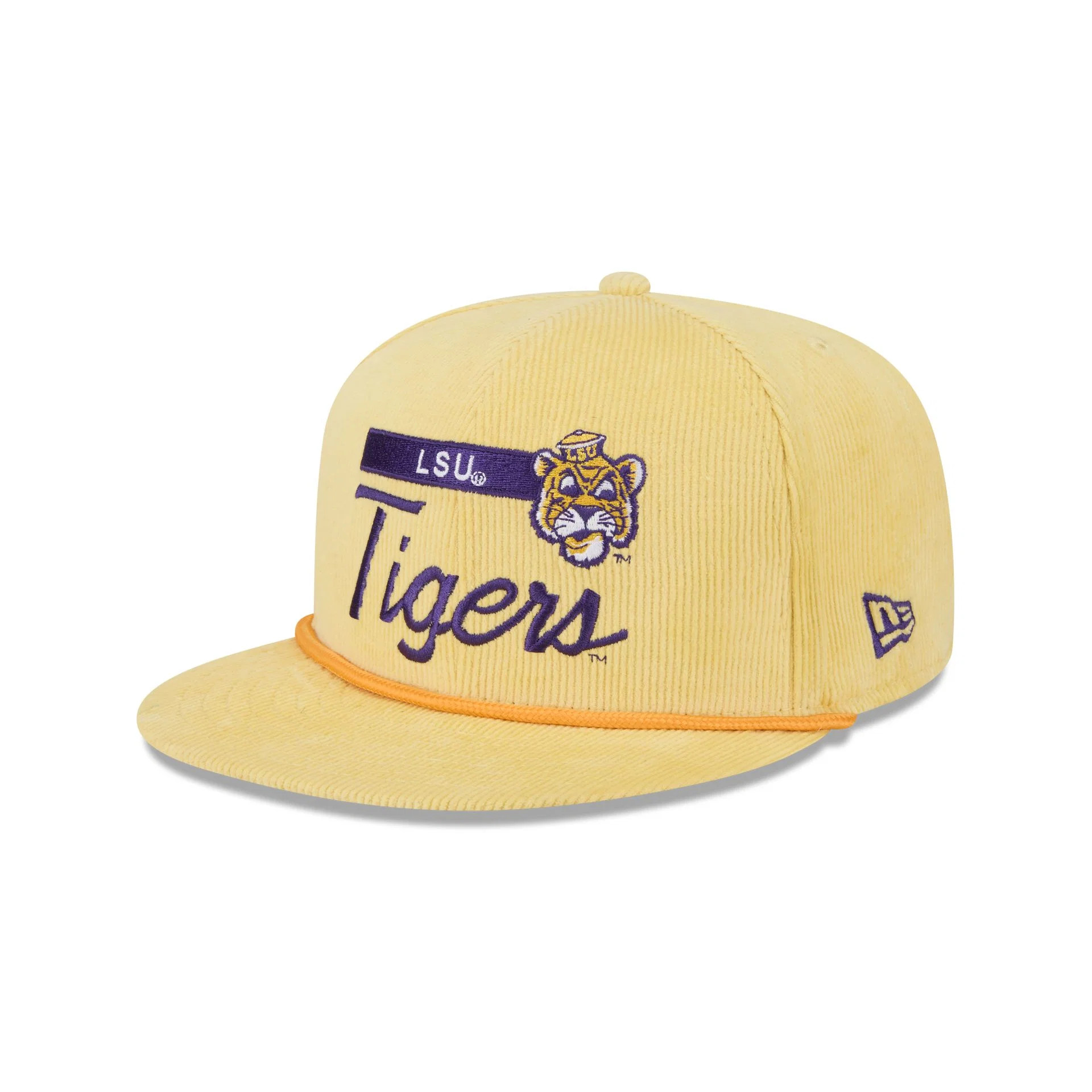 LSU Tigers College Vault Corduroy Rope 9FIFTY Snapback Hat | New Era (US)