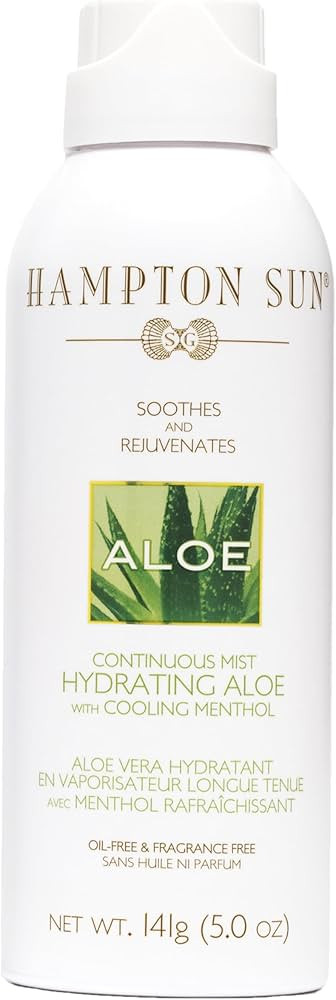 Hampton Sun Hydrating Aloe Continuous Mist, 0.5 oz | Amazon (US)