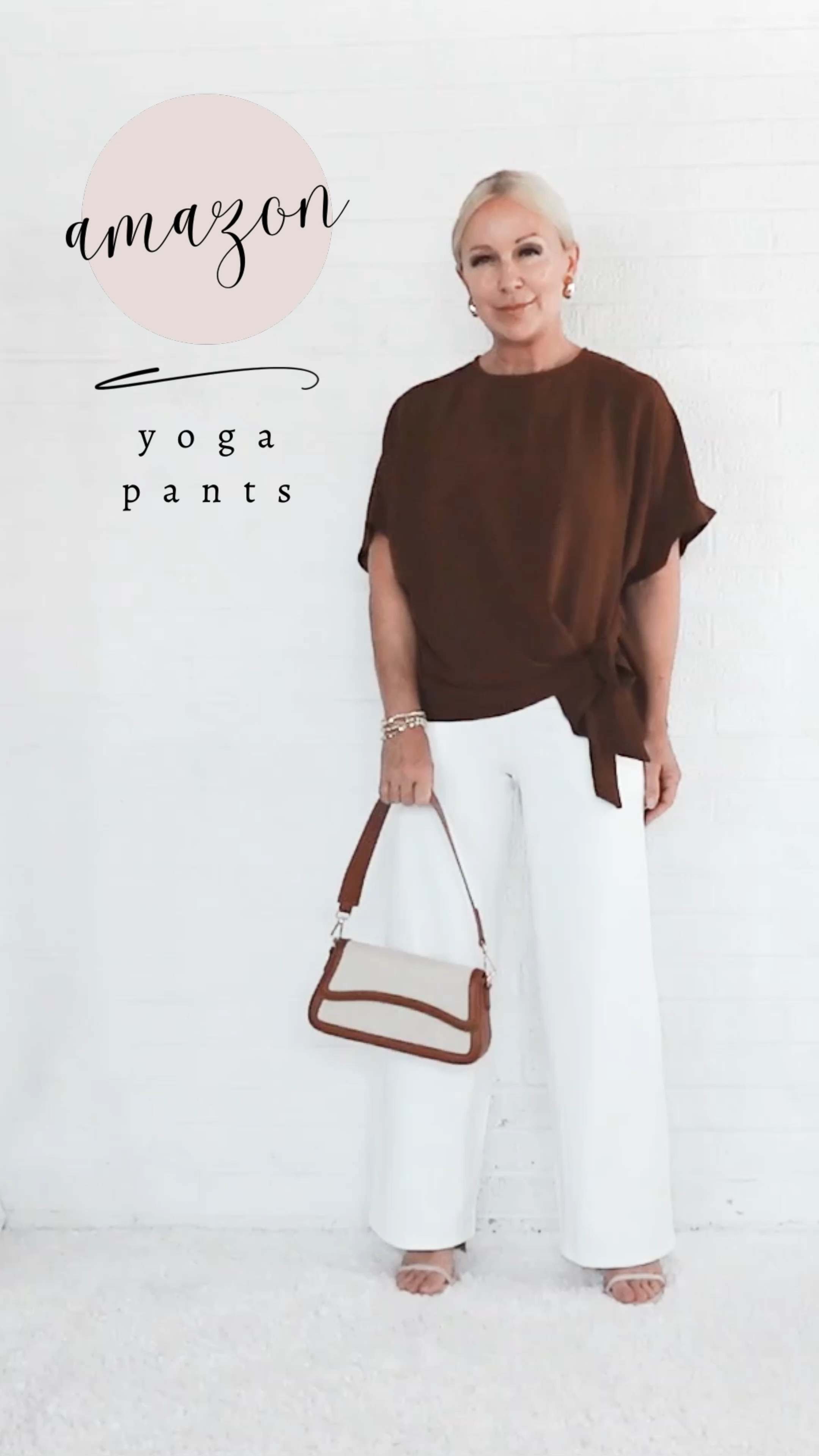 White Amazon Yoga Pants…that Wear Like DRESS PANTS [ Office Outfit / Elegant / Classic Style / Workwear / Neutral / Over 40 / Over 50 / Over 60 ]


#LTKOver40 #LTKVideo #LTKFindsUnder50