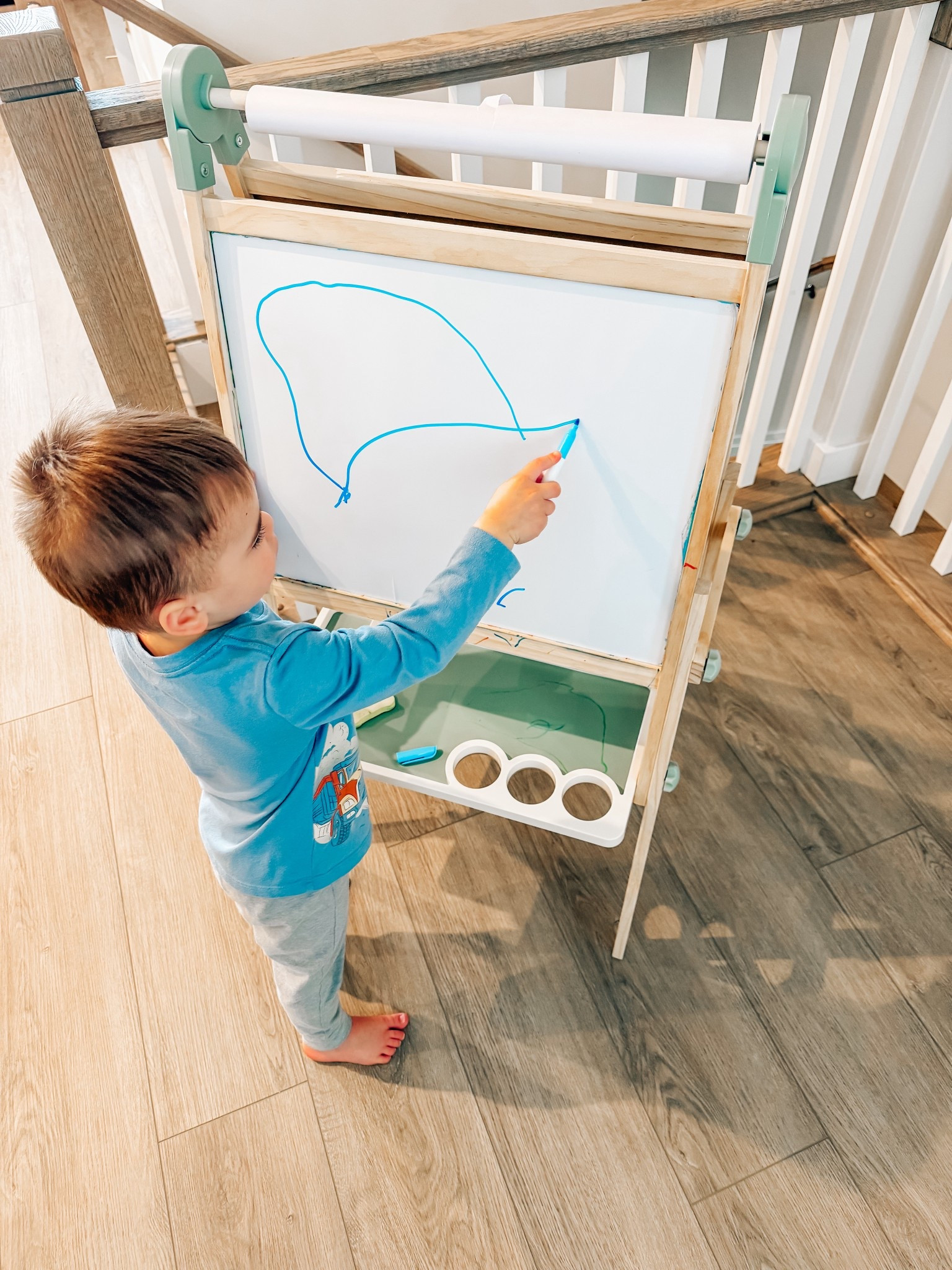 One of the boys favorite Christmas gifts 🎨 We love this easel and it’s on sale! Also, has a chalk board on the other side and comes with markers, magnets, etc. 

target, toddler must have, toddler gift, art easel, toddler toys

#LTKSaleAlert #LTKKids #LTKFindsUnder100