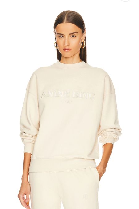 Todays sweatshirt- I size up to a medium! Try TULUP15 for 15% off. Also linking some anine bing dupes 
