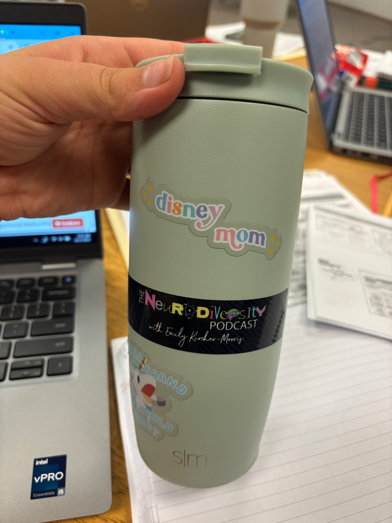 As a teacher, I love to sip on my coffee all day long. I may occasionally drink some water. This Simple Modern insulated tumbler is the only one that keeps my coffee hot from the moment. I pour it into my tumbler until almost 3 PM at the end of every day. It is by far my favorite tumbler in my cabinet, and I would never switch to another brand!  (Stickers from @wishuponmagic) 

#LTKFindsUnder50 #LTKTravel #LTKFamily