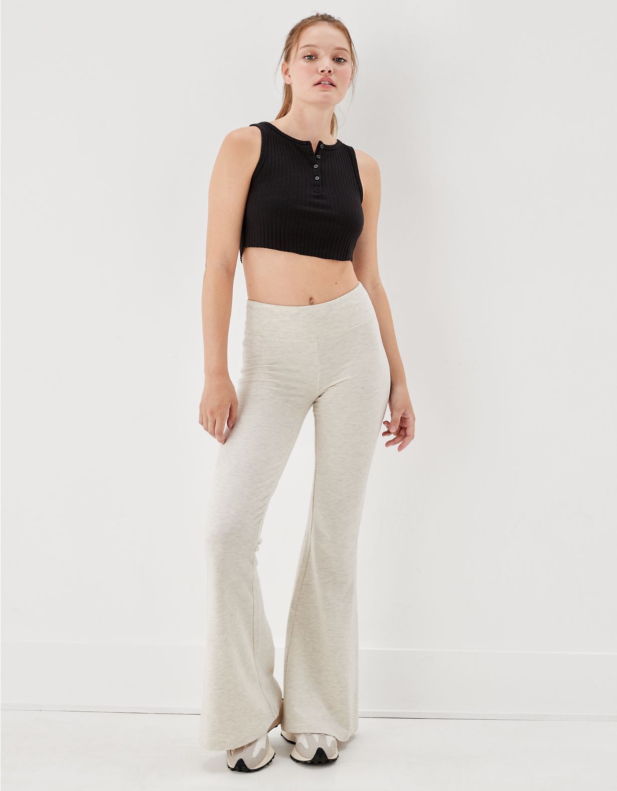 AE The Everything High-Waisted Super Flare Legging | American Eagle Outfitters (US & CA)