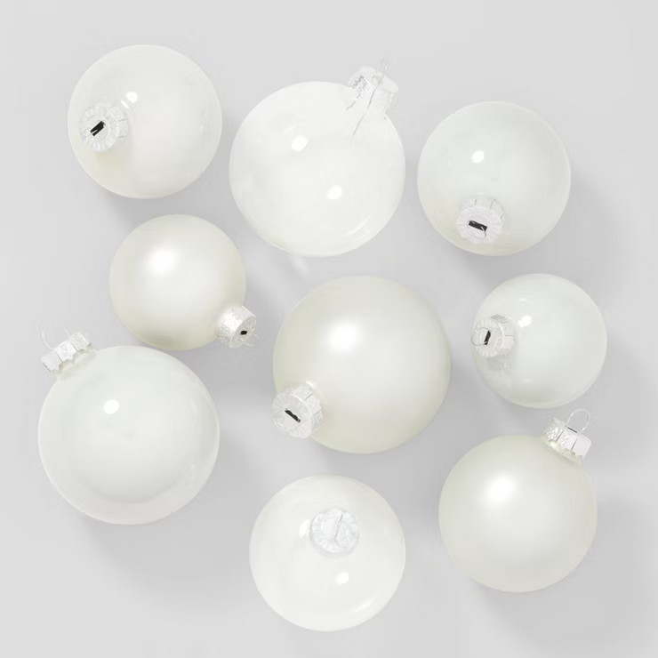 42ct Round Glass Christmas Tree Ornament Set - Wondershop™ | Target