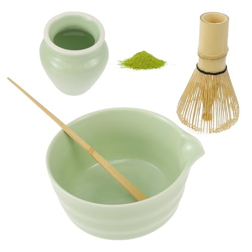 Matcha Whisk Set Japanese Matcha Tea Set Ceramic Matcha Bowl Matcha Whisk Holder Bamboo Matcha Whisk and Bamboo Scoop Reusable Matcha Making Kit Matcha Tea Set Whisk Starter Kit (B) | Amazon (UK)