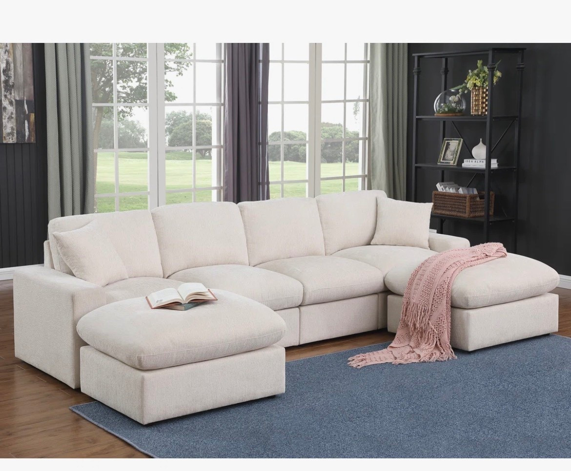 Tolzmann Sectional Sofa With 2 Ottomans

#LTKHome #LTKActive #LTKSaleAlert