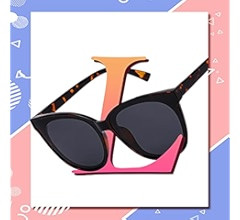 LVIOE Cat Eyes Sunglasses for Women, Polarized Oversized Fashion Vintage Eyewear for Driving Fish... | Amazon (US)
