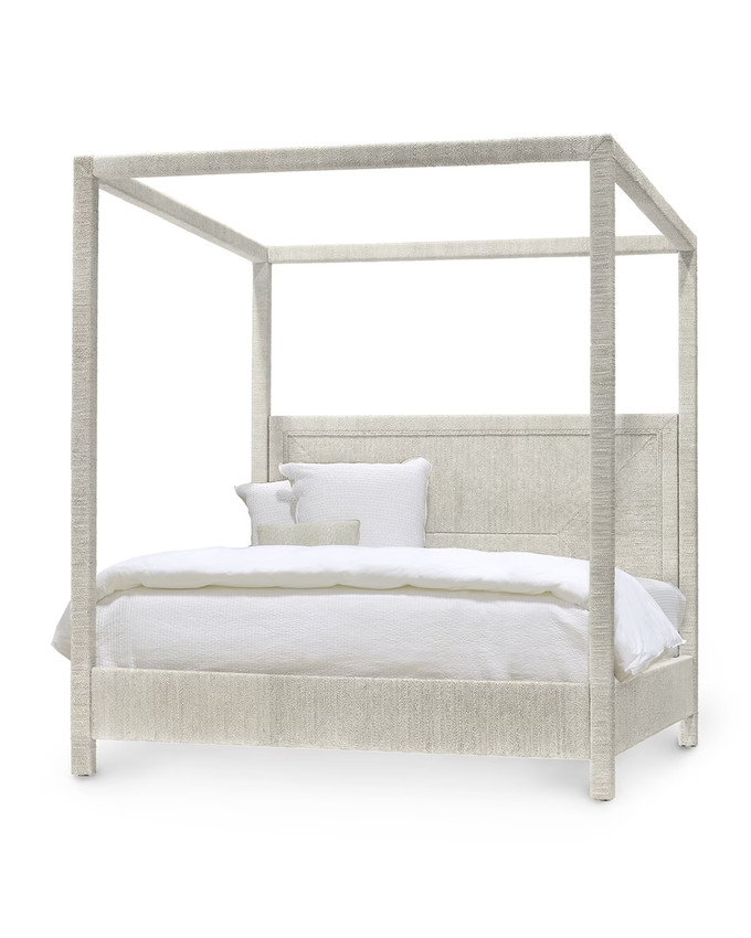 Click for more info about Woodside Canopy King Bed