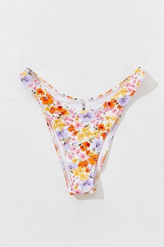 Floral Cheeky-Cut Bikini Bottoms | Forever 21 (US)