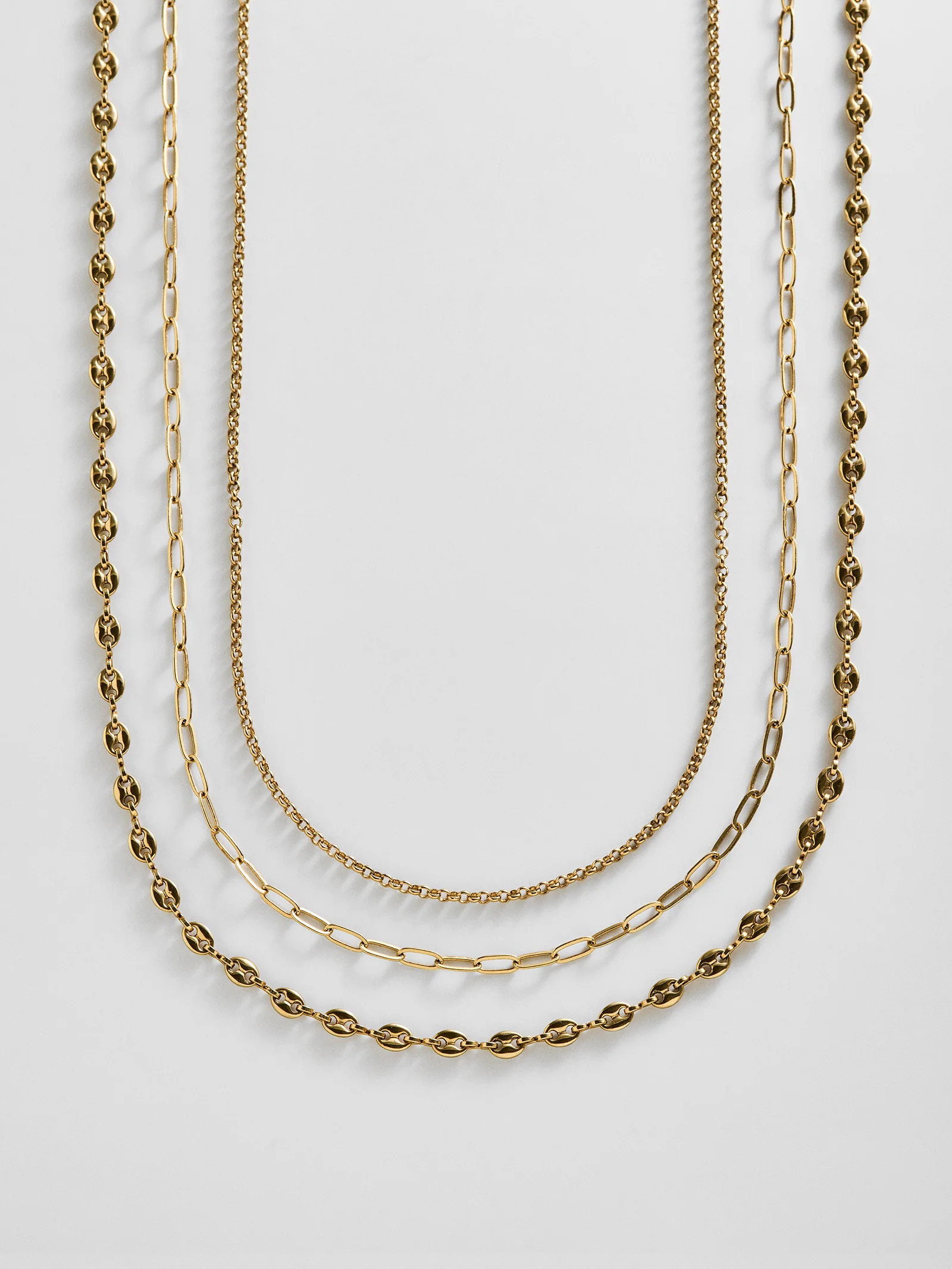 Taylor Waterproof Necklace Set - Gold | BaubleBar