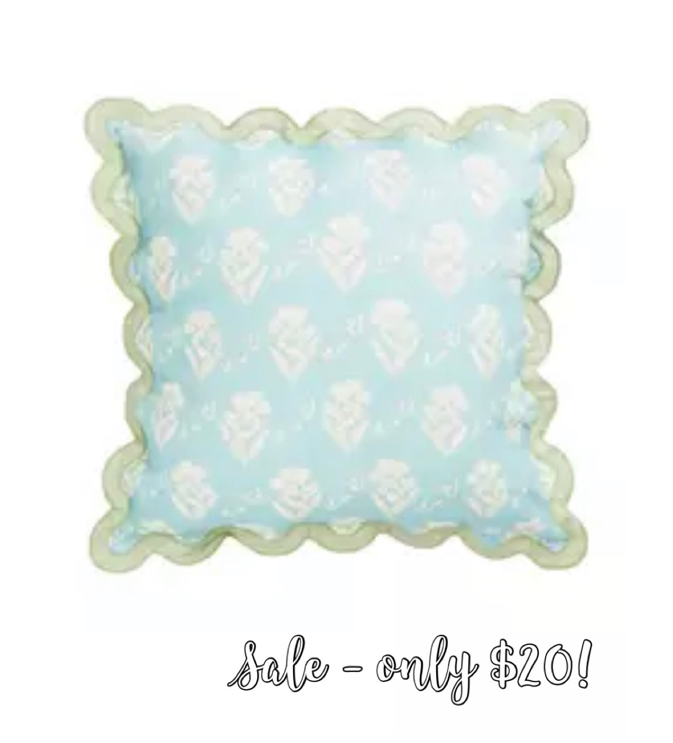 Pillow sale! Throw pillows blue and green Grandmillennial style 

#LTKHome #LTKSaleAlert