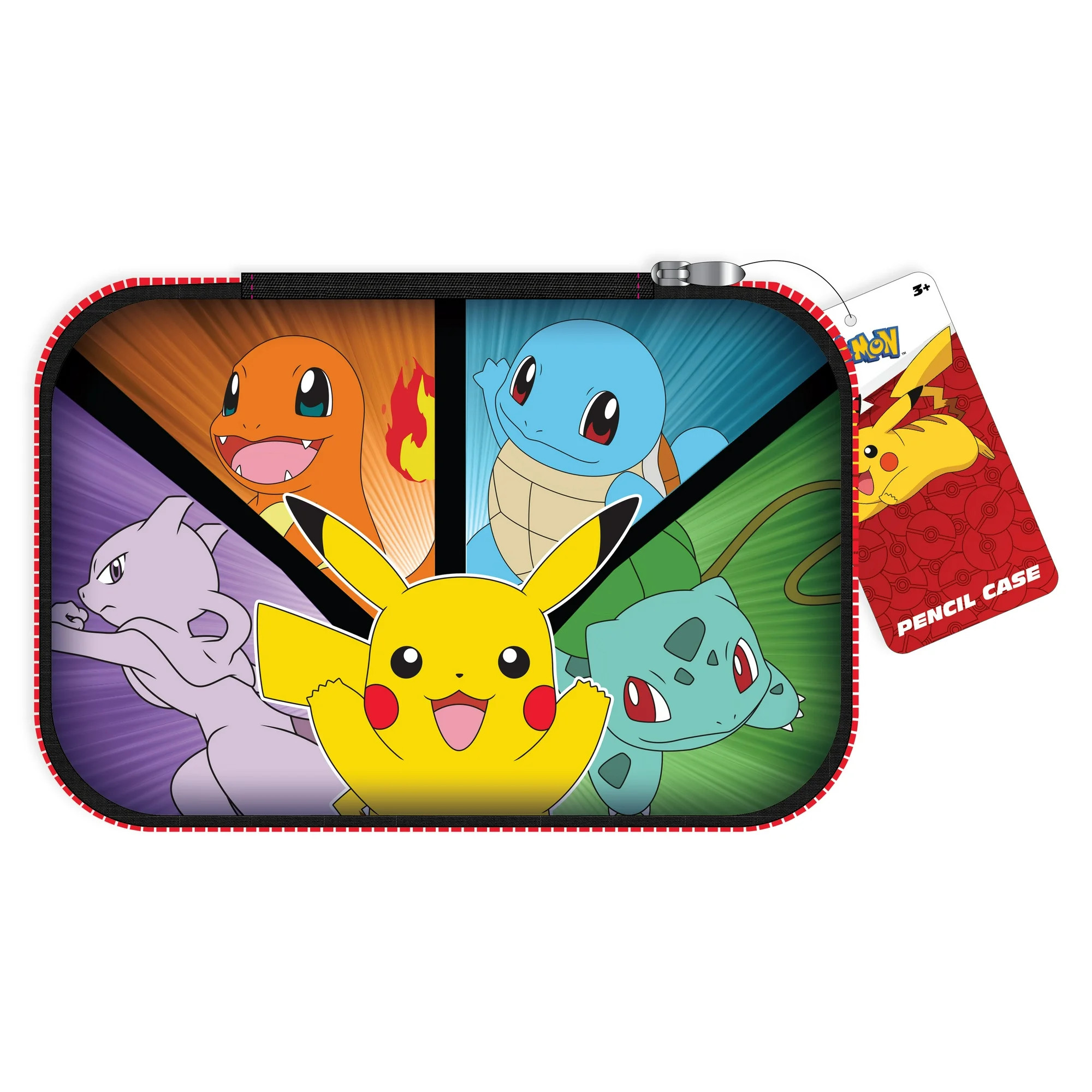 Pokémon Multi-Color Zipper Pencil Hard Case, 8.75" x 5.25", Elementary School | Walmart (US)