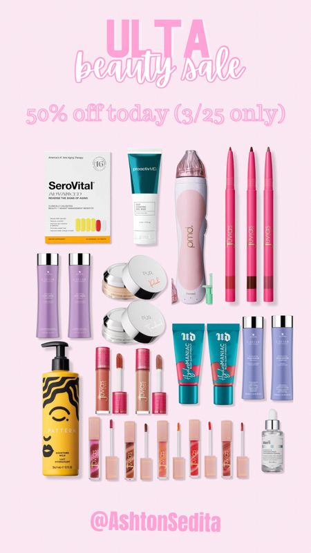 Ulta Spring Beauty Sale!! Products on sale today only!!! 

#LTKSeasonal #LTKbeauty #LTKsalealert