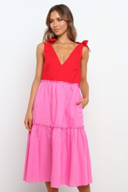 Erenda Dress - Red | Petal & Pup (US)