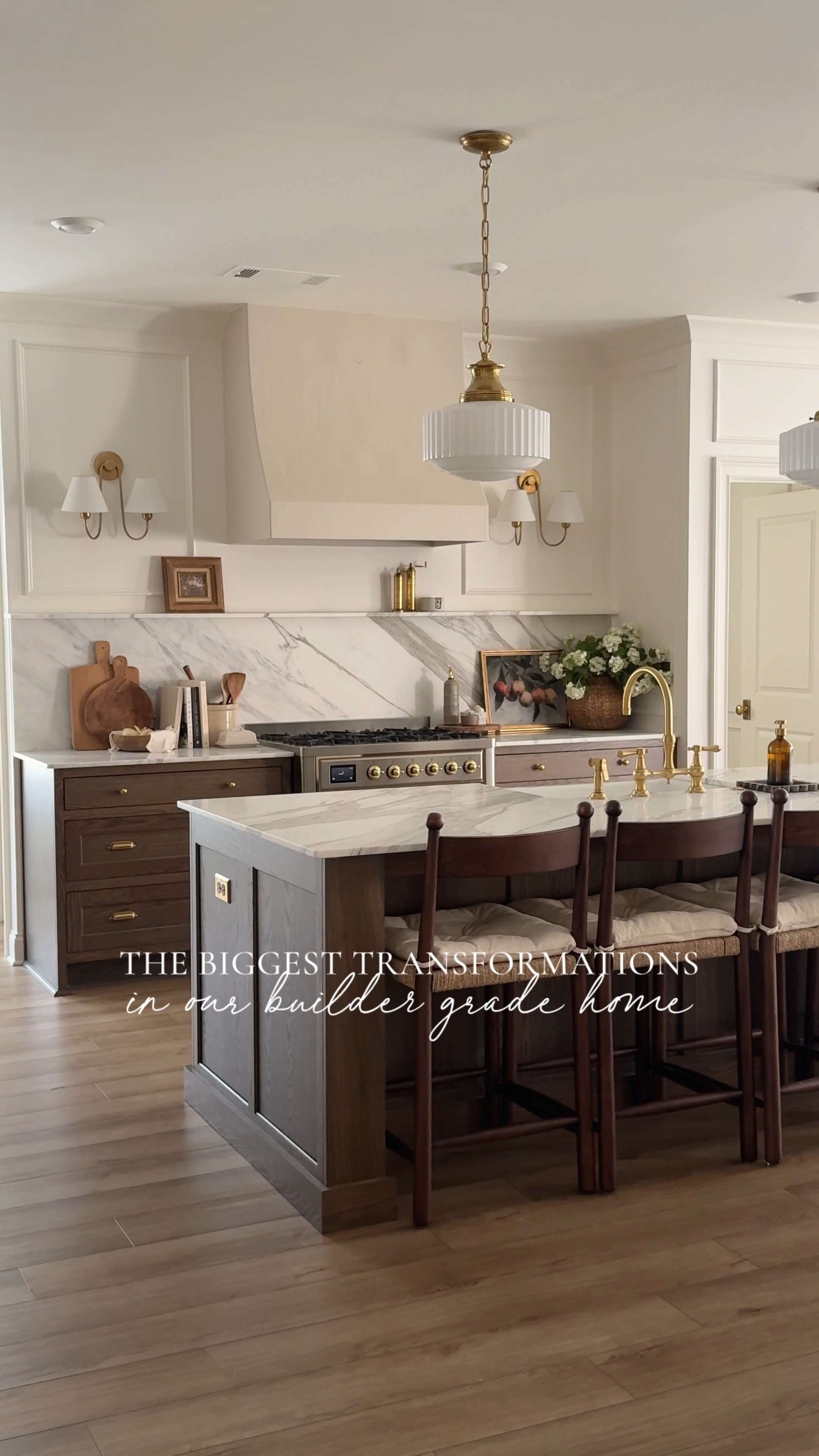 Sharing my biggest home transformations to to date! From my kitchen reno to primary bathroom diy, showing all of my favorite details and timeless touches that add to a classic and collected space.

Home finds, neutral home inspo, furniture favorites, kitchen refresh, primary bathroom refresh, rich wood tones, collected style, accent furniture, brass details, unlacquered brass, linen detail, warm gold detail, hardware favorites, lighting detail, pendant light, vintage inspired rug, vanity favorites, roman linen shade, summer refresh, quality over quantity, Four Hands, Rejuvenation, Wayfair, found it on Amazon, Pottery Barn style, Home and Kids Co, Amber Lewis, Loloi, McGee and Co, shop the look!

#LTKSeasonal #LTKHome