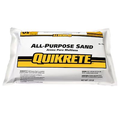 QUIKRETE 0.5-cu ft 50-lb All-purpose Sand Lowes.com | Lowe's