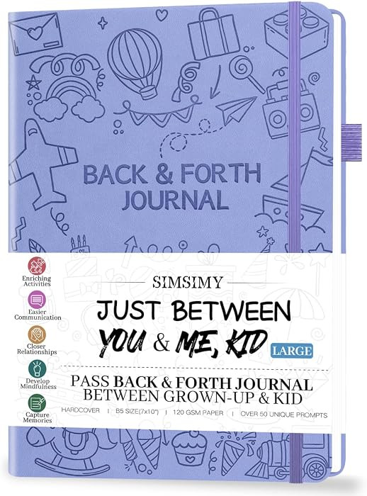 Just Between You and Me Kid Journal - A Back & Forth Journal for Grown-Up & Kid / Parent & Child ... | Amazon (US)
