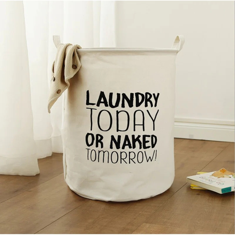 Folding Waterproof Laundry Hamper | Wayfair North America