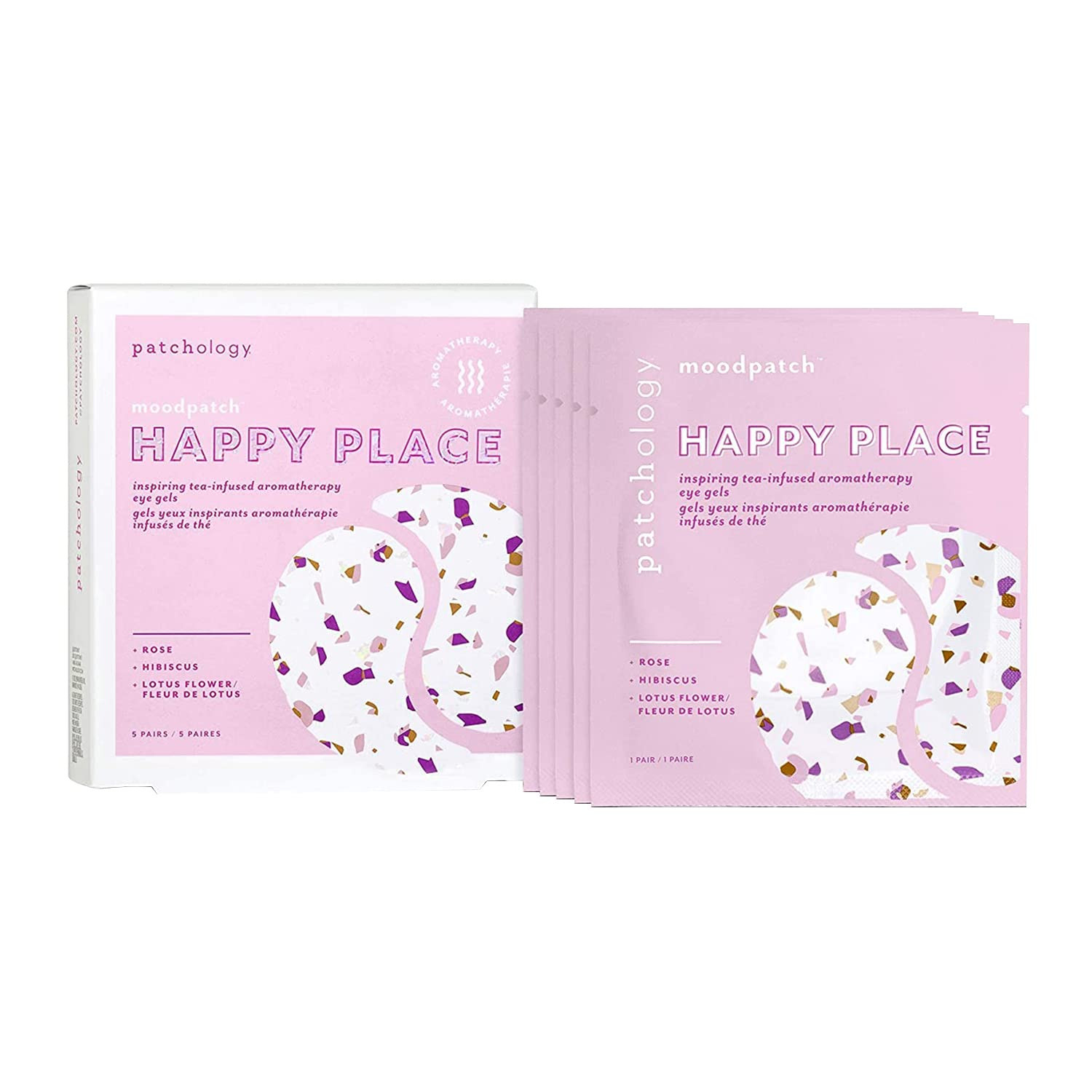 Patchology Happy Place Under Eye Patches - Anti Aging Eye Gels - Under Eye Mask For Dark Circles ... | Amazon (US)