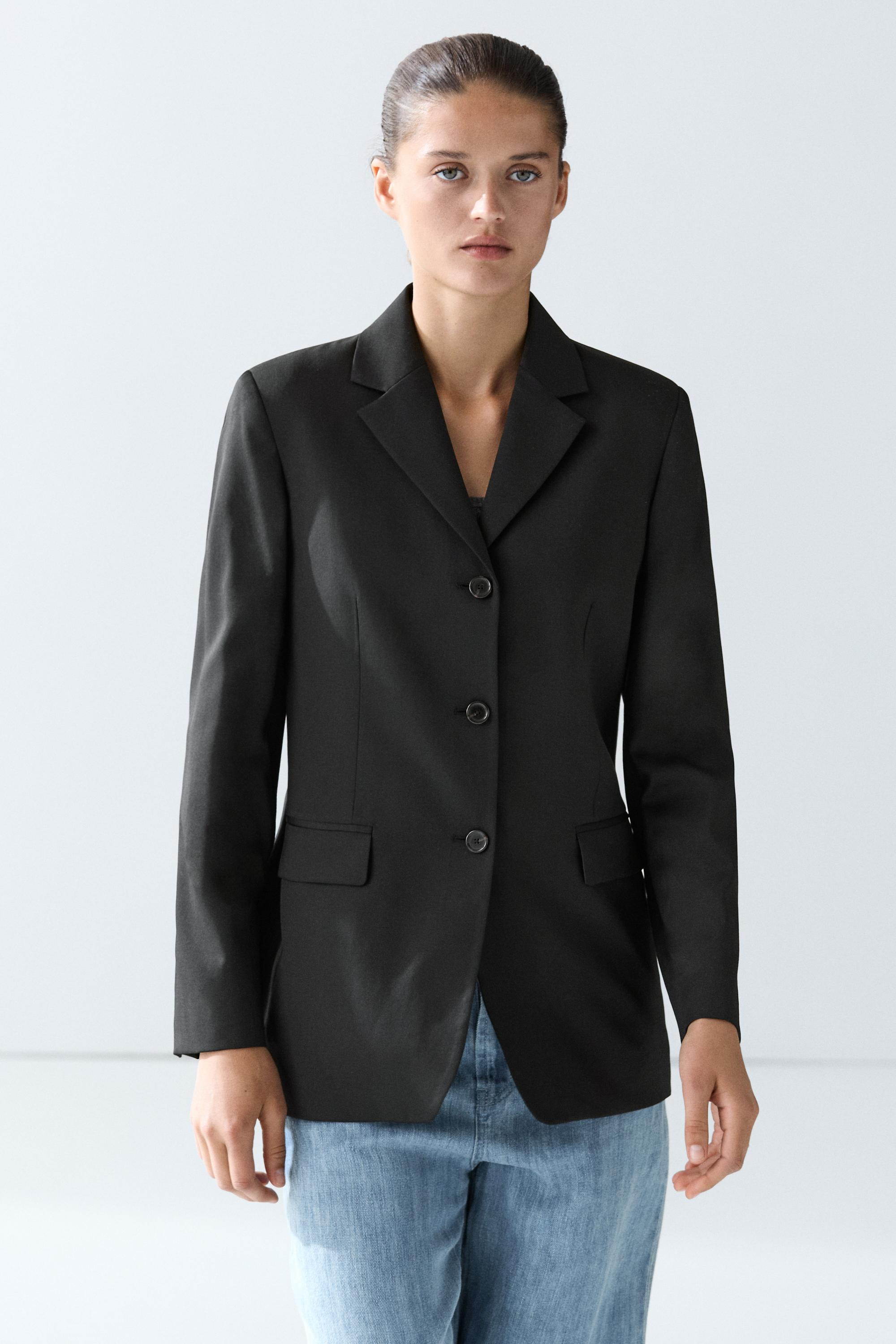 100% cold wool blazer | Massimo Dutti UK