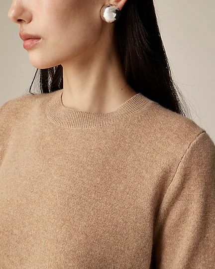 Cashmere classic-fit crewneck sweater | J. Crew US