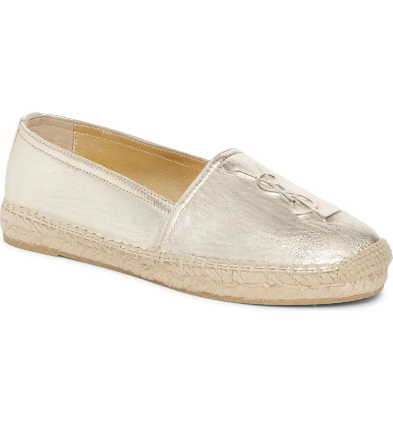 Saint Laurent Logo Espadrille (Women) | Nordstrom | Nordstrom