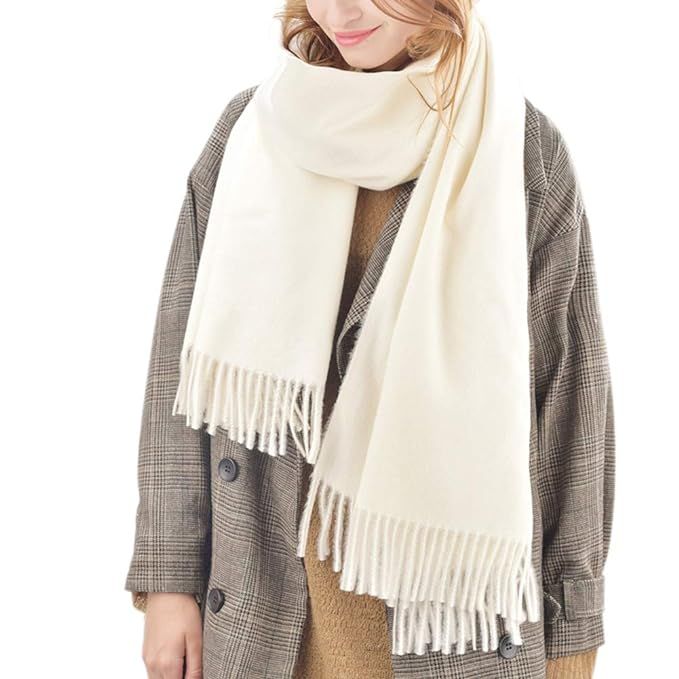 Women Pashmina Blanket Scarf Shawl Cashmere Feel Winter Large Oversized Scarves Wraps for Evening... | Amazon (US)