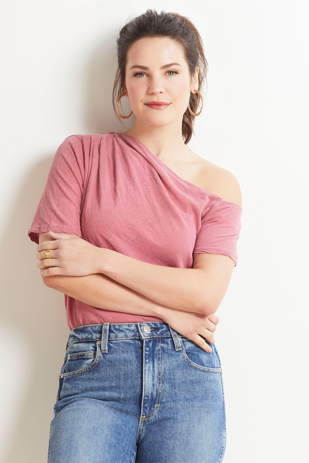 LA MADE Sylvie Off Shoulder Tee | EVEREVE | Evereve