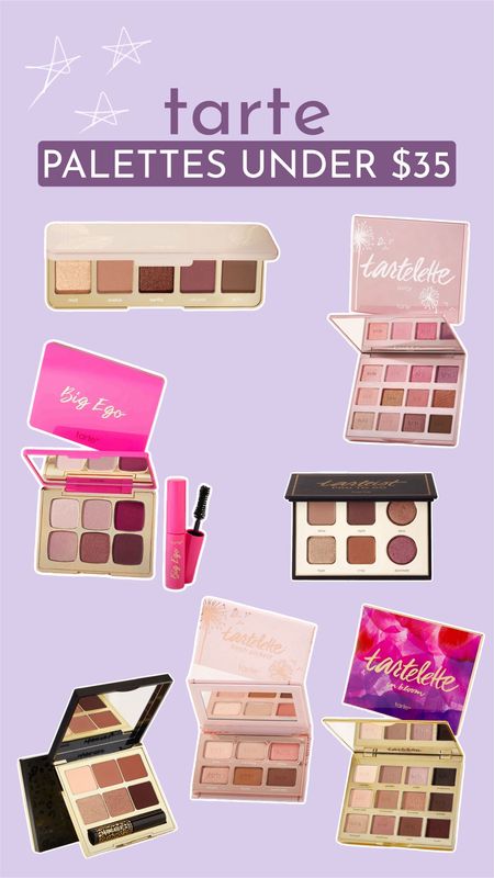 Tarte Eyeshadow Palettes UNDER $35 w/ code: FAM30

#LTKbeauty #LTKfindsunder50 #LTKsalealert