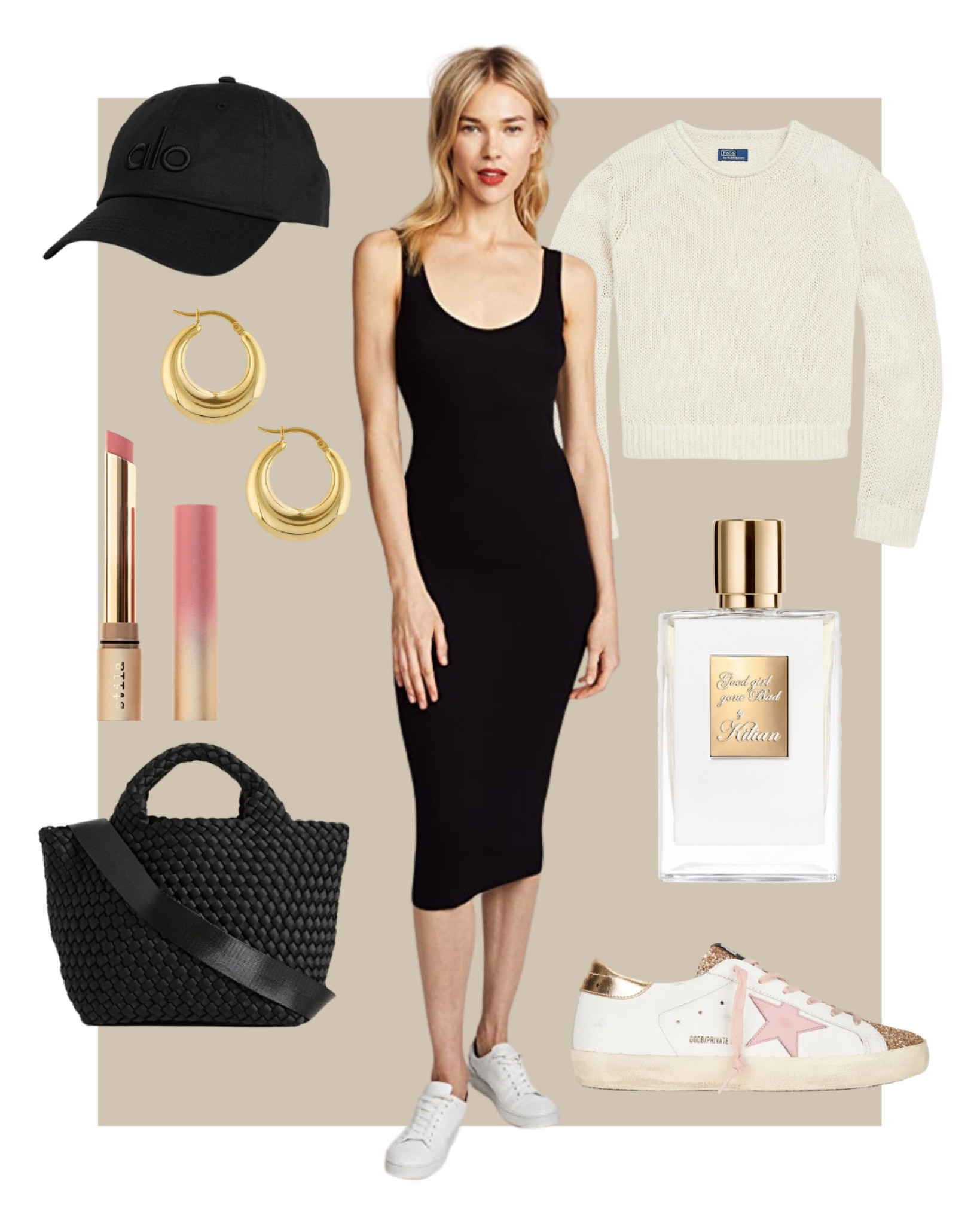 Summer outfit idea.

golden goose sneakers // luxury perfume // gold hoops // hoop earrings // baseball hat outfit // dad hat look // spring fashion // spring outfits // spring dress // spring shoes // summer fashion // summer outfits // summer dress // summer shoes // neutral outfit // casual outfit

#LTKshoecrush #LTKSeasonal #LTKFind