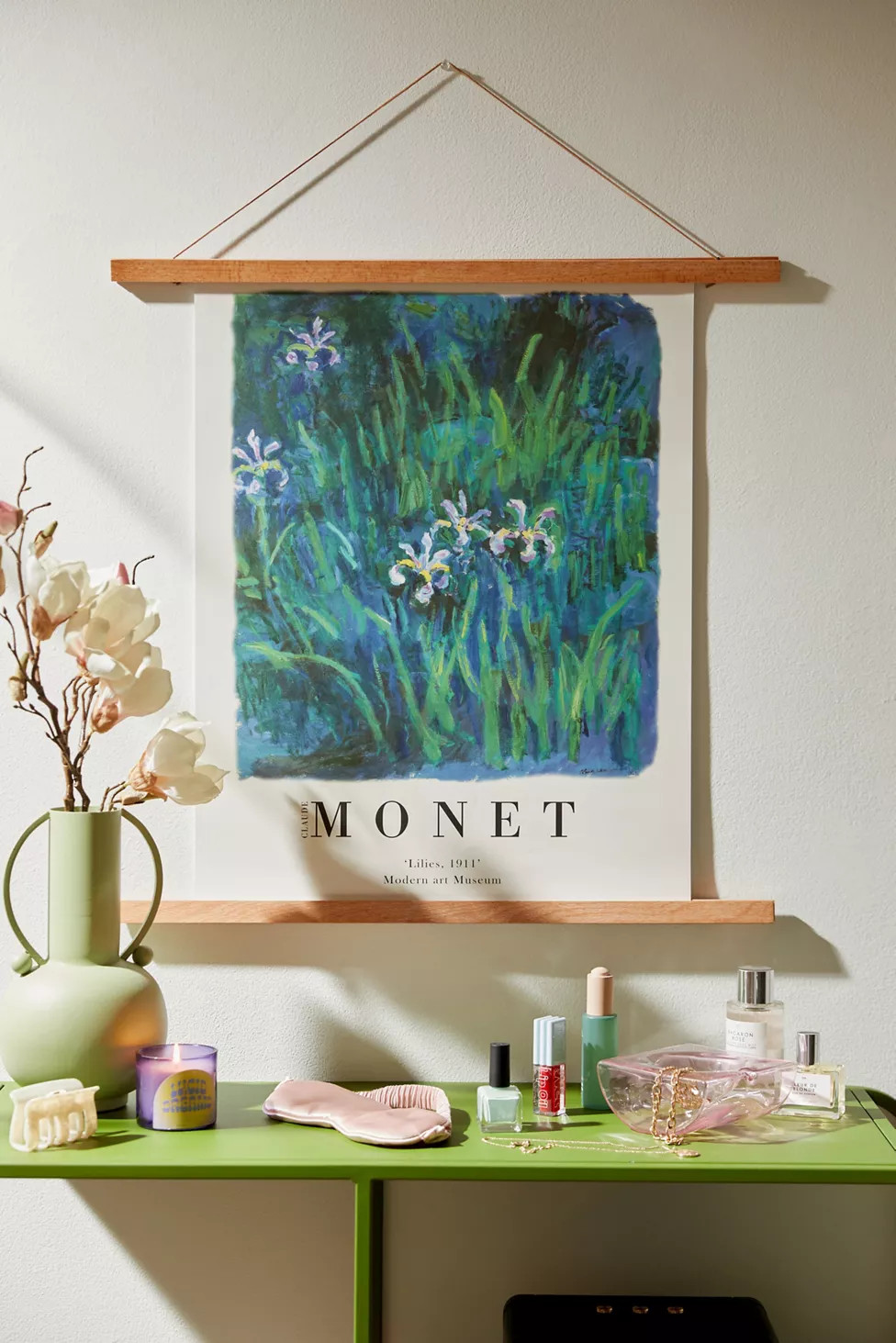 PSTR Studio Monet Lilies 1911 Frameless Art Print | Urban Outfitters (US and RoW)