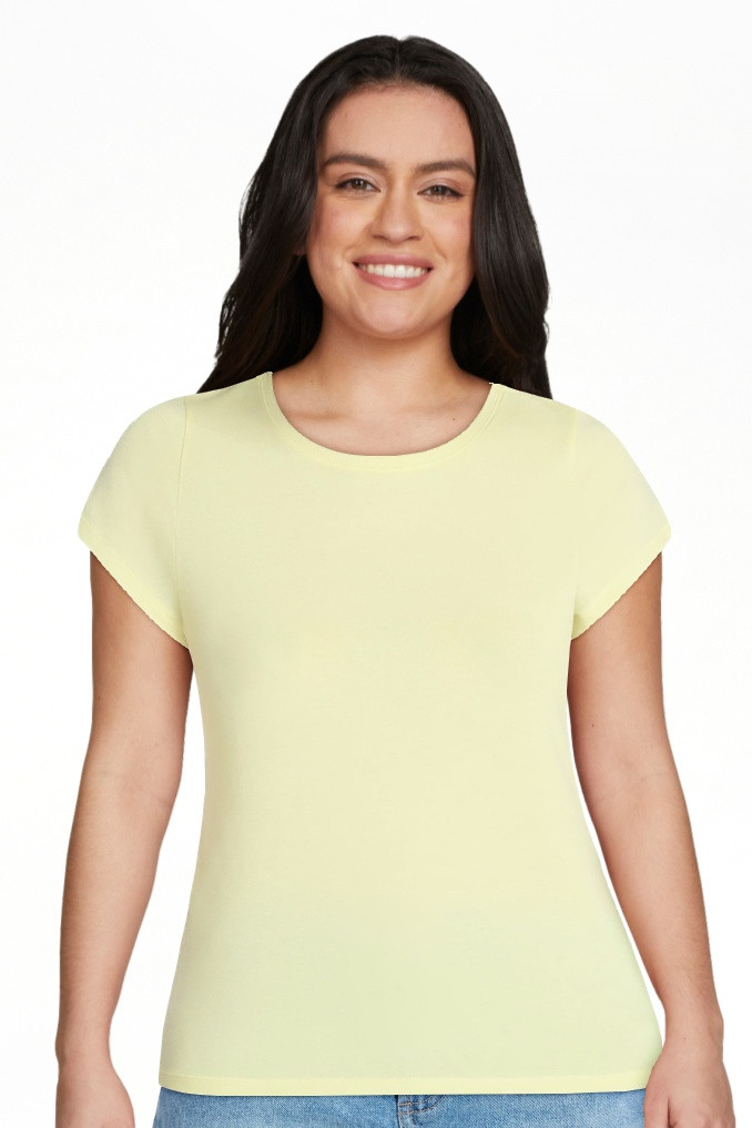 No Boundaries Crew Neck Tee with Short Sleeves, 1 or 3-Pack, Women’s Sizes XXS-XXL | Walmart (US)