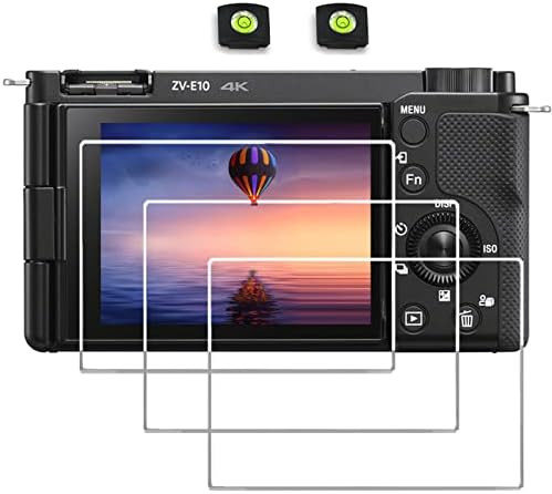 Screen Protector for Sony Alpha ZV-E10 ZVE10 Camera & Hot Shoe Cover,ULBTER 0.3mm 9H Hardness Temper | Amazon (US)