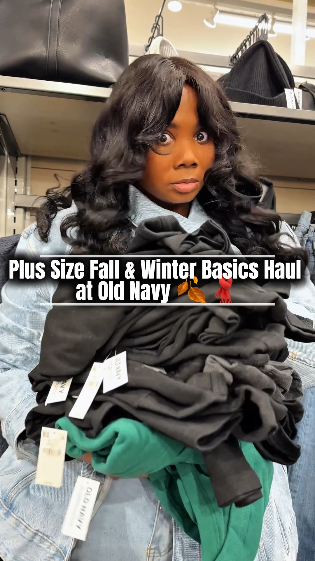 Plus Size Fall & Winter Basics Haul 
at Old Navy 🍂🧣

#LTKFindsUnder50 #LTKPlusSize #LTKStyleTip