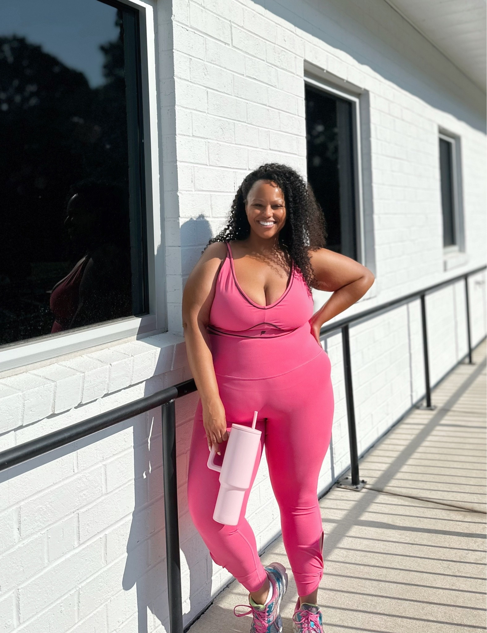 The perfect pink workout set for summer!

#LTKfitnessgoals #LTKootd #LTKPlusSize