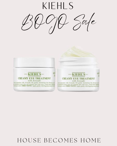 Kiehls buy one, get one free sale!!!!  My absolute favorite eye cream is bogo!!!! 

#LTKover40 #LTKbeauty #LTKsalealert